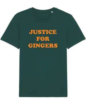 Unisex Organic Justice For Gingers T-Shirt