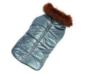 Up Country Puffer Coat, Size 16, Silver