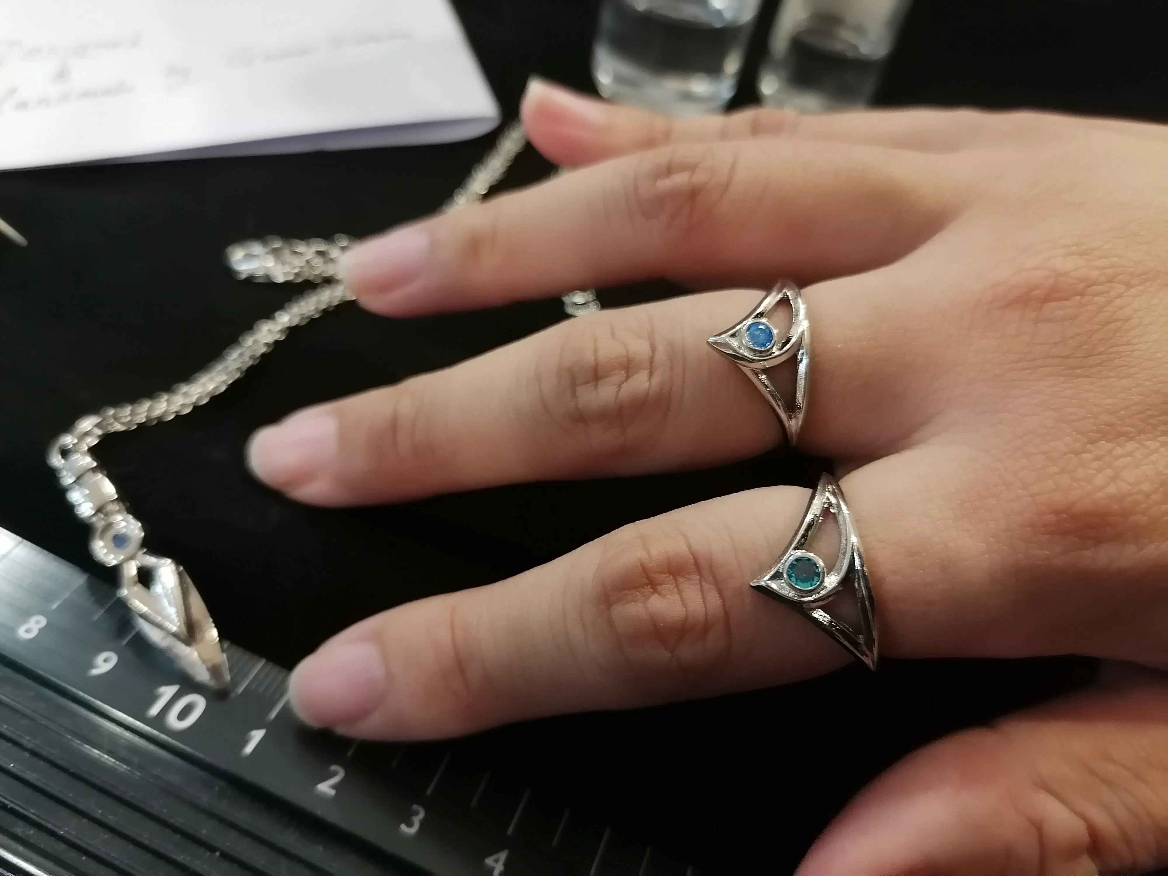 Valorant Sage Rings & Jett Necklace