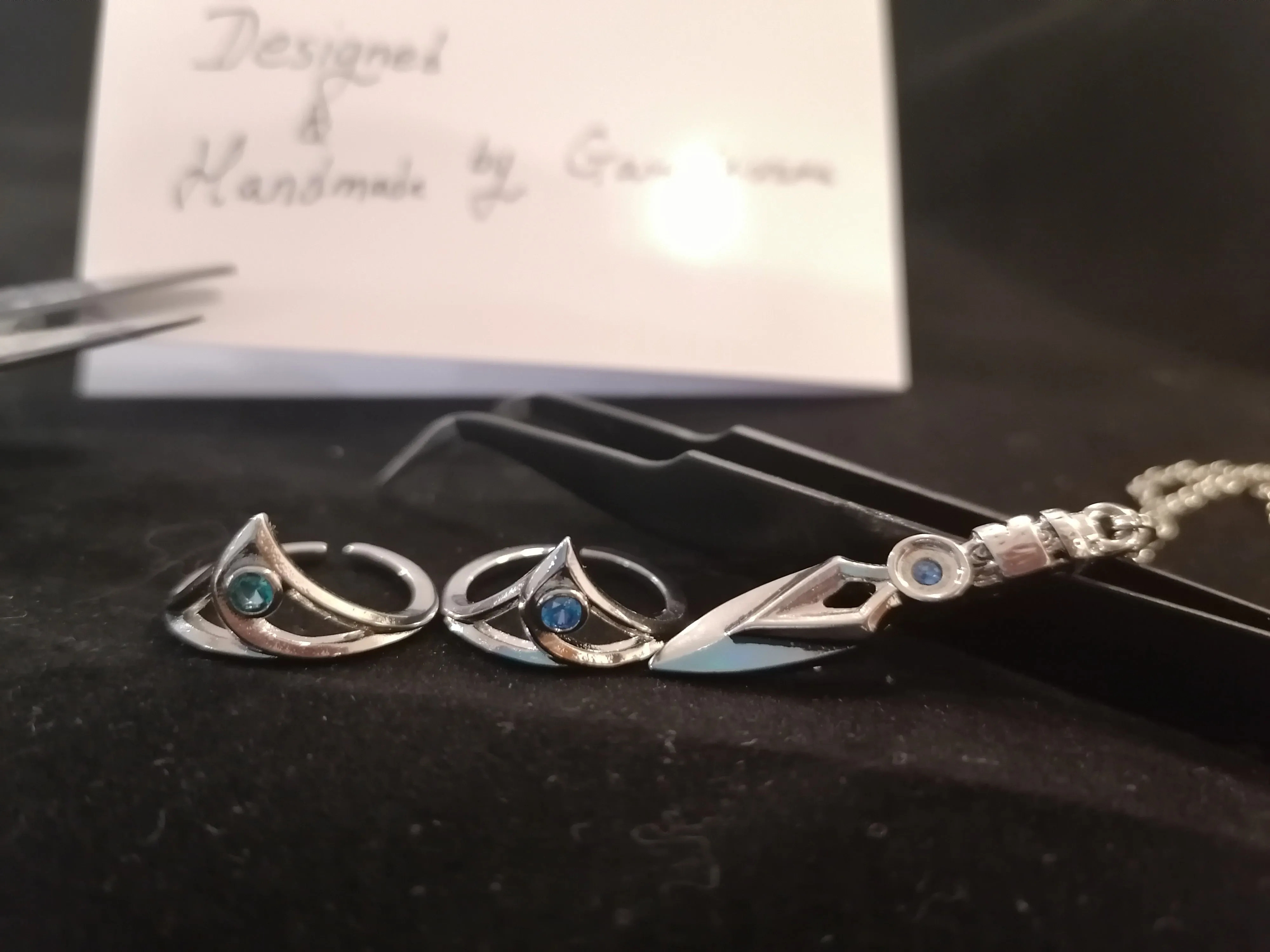 Valorant Sage Rings & Jett Necklace
