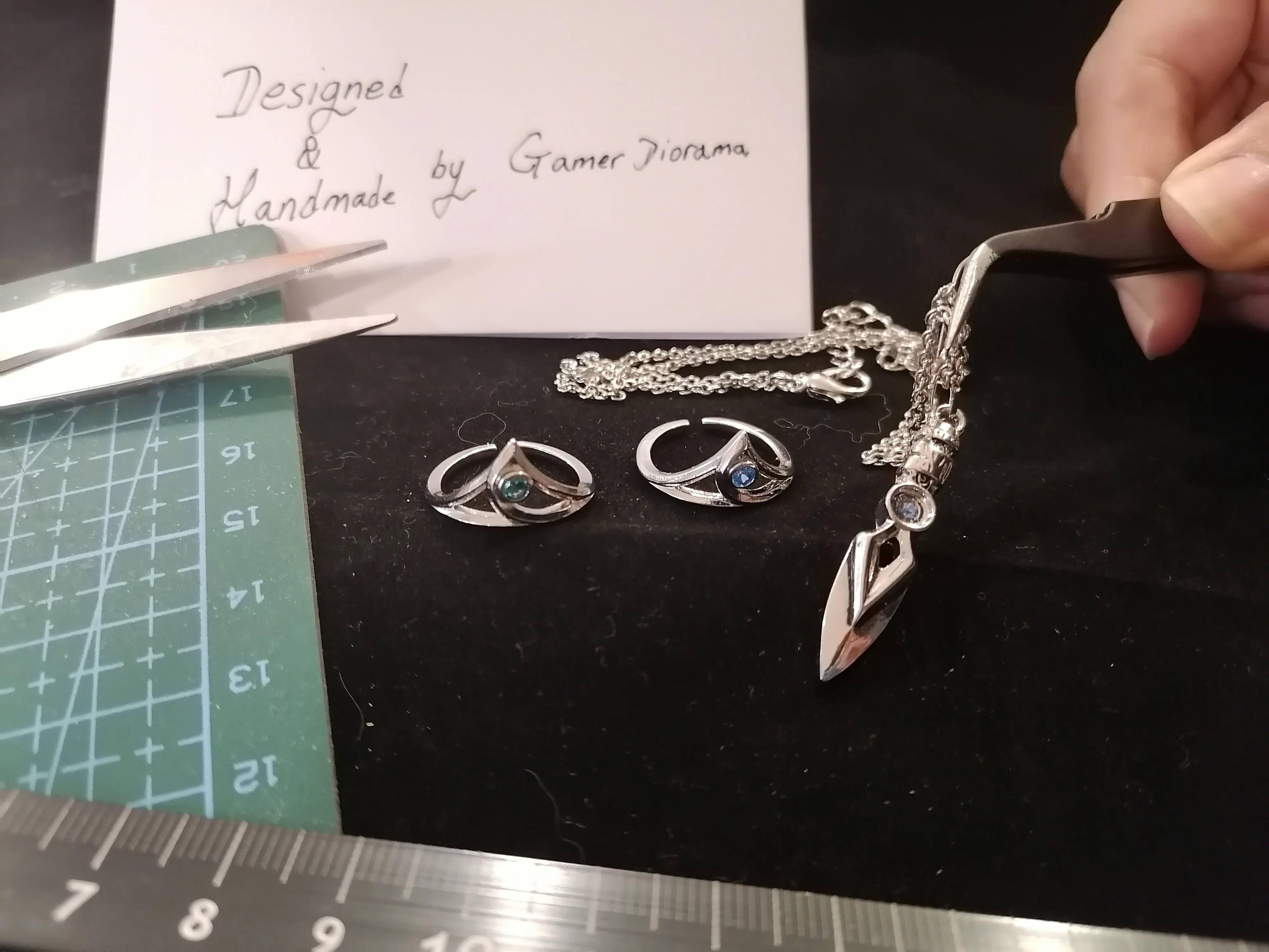 Valorant Sage Rings & Jett Necklace