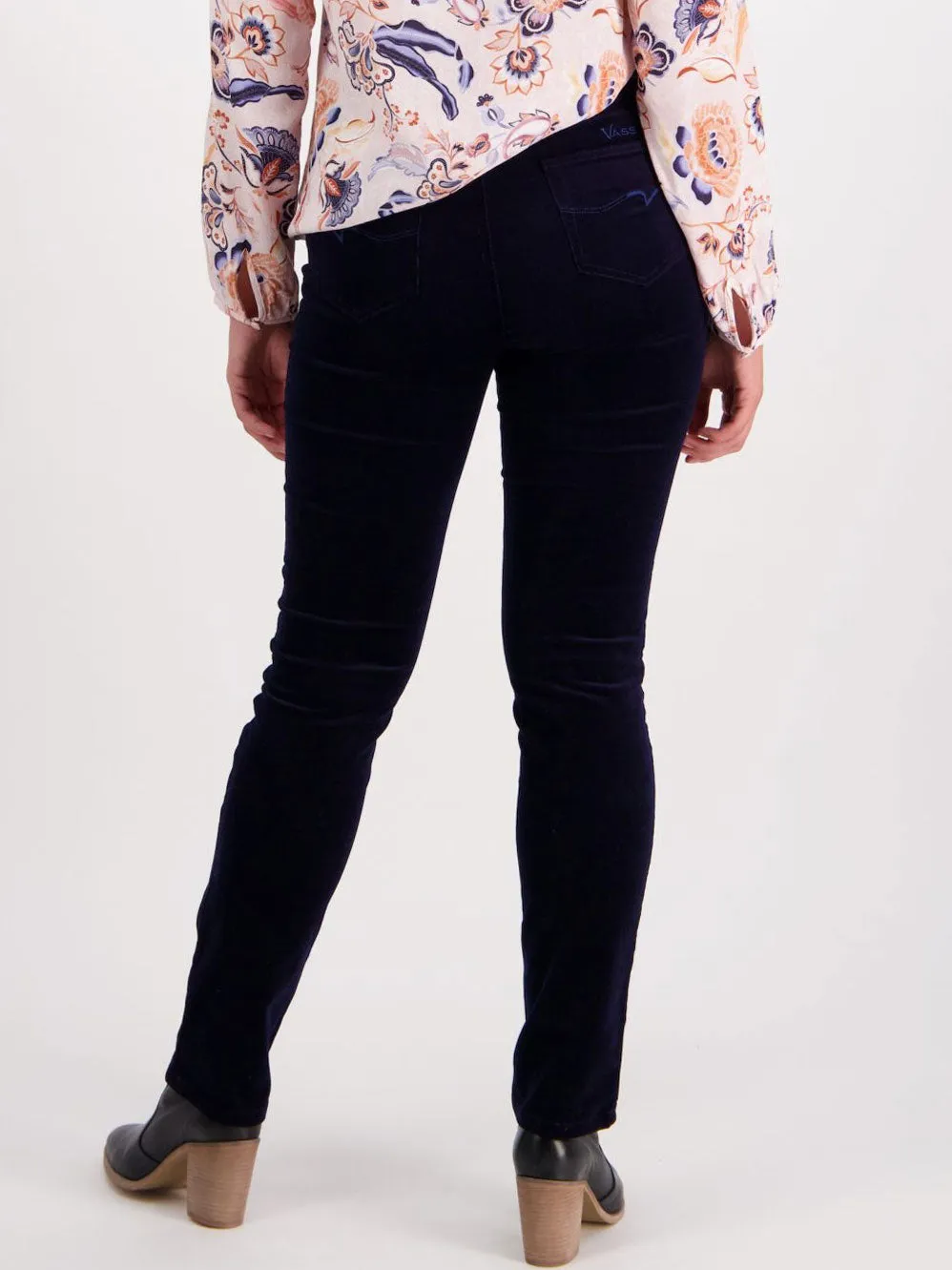 VASSALLI SLIM LEG CORD PULL ON PANT