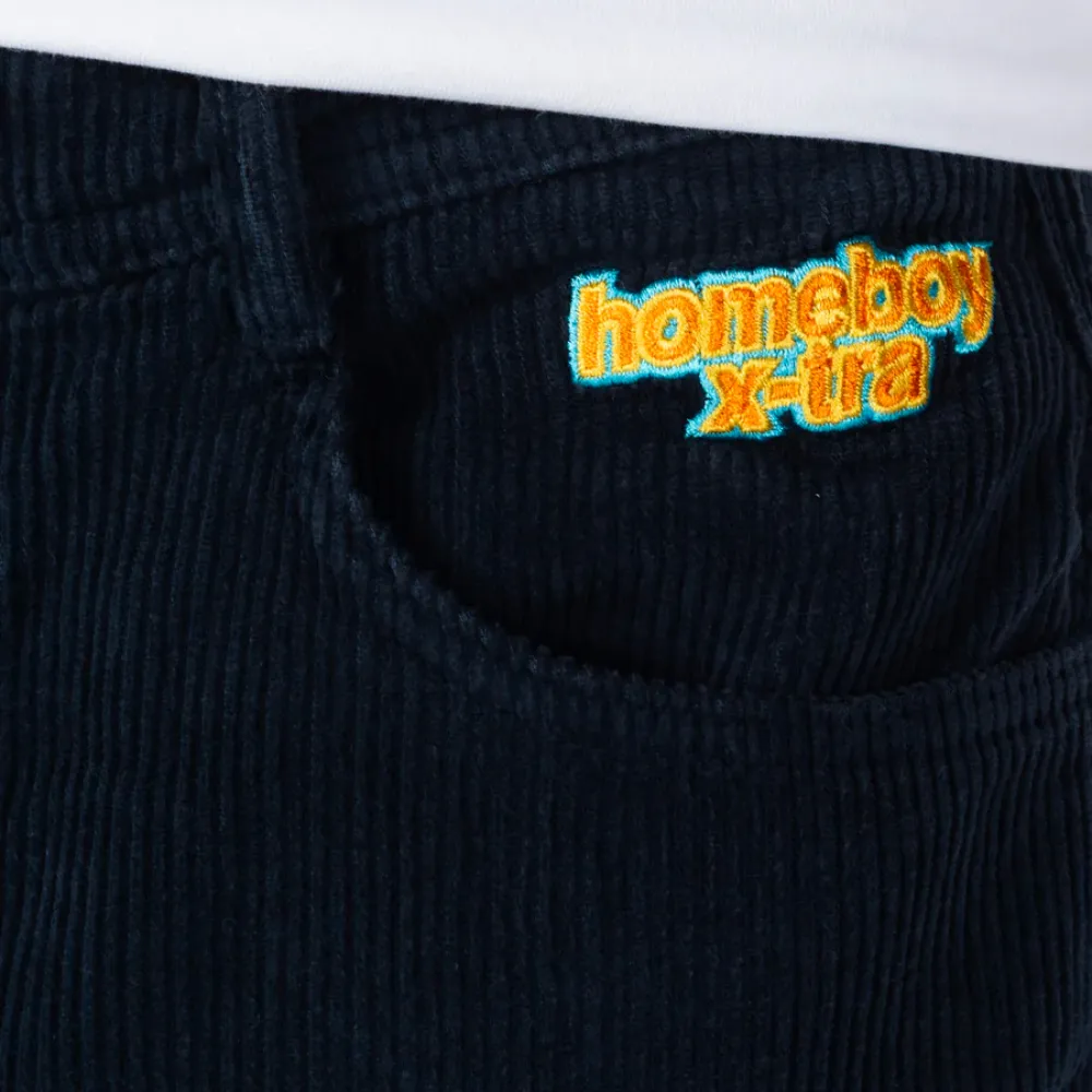 X-Tra Baggy Cord Pants Navy